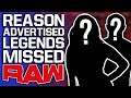 Reason Advertised Legends Missed WWE Raw Revealed | Marty Scurll Parts Ways With Ring Of Honor