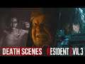 RESIDENT EVIL 3 REMAKE Deaths Scenes (RE3 All Deaths 2020)