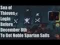 Sea of Thieves Login Before December 8th To Get Noble Spartan Sails