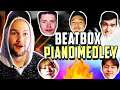 Toast Reacts to ULTIMATE BEATBOX PIANO COPY MEDLEY (60 BEATBOX ROUTINES)
