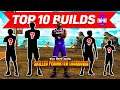 TOP 10 EXTREMELY RARE BUILDS ON NBA 2K22!