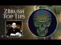 ZBrush Summit Top Tips & Tricks - PolyGrouping: Regroup Visible on Jewelry Model - Tomas Wittelsbach