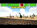 1000 Scorpions vs Ark Dinos | 100K Subs Special | Ark Battle