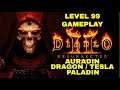 Diablo 2 Resurrected - AURADIN PALADIN (Tesladin/Dragon) - Andariel Player 8 Hell Difficulty