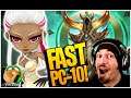 FAST PC10 Face team with PANG! (Summoners War)