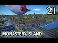 Foundation Early Access - Fluvial Map - Ep 21: Building a Monastery Island