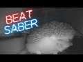 Hedgehog sneezed, but it's Beat Saber