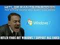 Hitler finds out Windows 7 support has ended
