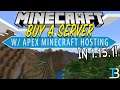 How To Buy A Minecraft 1.15 Server with Apex Minecraft Hosting