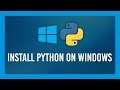 How to install Python on Windows | + Fix file association