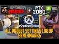 Overwatch on RTX 2060 1080p Benchmarks!