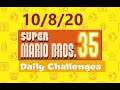 Super Mario Bros. 35 I Can't Complete These Daily Challenges In 30 Minutes or Less 10/8/20