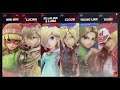 Super Smash Bros Ultimate Amiibo Fights – Min Min & Co #243 Girls vs Boys with Blone Hair