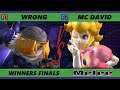 S@X 429 Winners Finals - wrong (Sheik) Vs. MC David (Peach) Smash Melee - SSBM