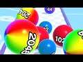 BALL RUN 2048 π±π- All Levels Gameplay Walkthrough Android, iOS v.35