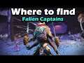 Destiny 2 - Where to find Fallen Captains - Leaderless They Fall and other Bounties