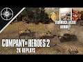 Fighting to the LAST Tank! - Company of Heroes 2 Replays #90