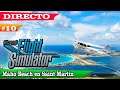 🔴 Flight Simulator 2020 - #10 - Maho Beach en Saint Martin  - Yoke TrackIR ULTRA Difícil