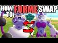 How to CHANGE Forme FIVE Legendary Pokemon in Crown Tundra