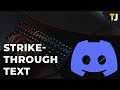 How To Cross Out or Strike Through Text in Discord