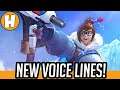 Overwatch - NEW Mei Voice Lines and Interactions! (Heroes of The Storm)