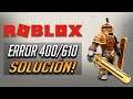 Roblox - Join Error - Can't Join Place - HTTP 400 Unknown Error | Roblox Error 610 Solucion