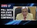 Sunil Arora Chief Election Commissioner briefs the media on Maharashtra & Haryana election dates