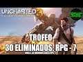 Uncharted 3 Remasterizado | Trofeo: 30 eliminados: RPG - 7