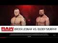 WWE 2K20 Specacular Match Brock Lesnar vs. Buddy Murphy