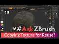 #AskZBrush: “Is there a way I can copy texture from one part of a model to another?”
