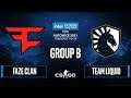 CS:GO - FaZe Clan vs. Team Liquid [Mirage] Map 1 - IEM Katowice 2021 - Group B
