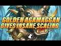 Golden Agamaggan Gives Insane Scaling | Dogdog Hearthstone Battlegrounds