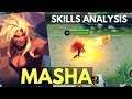 MASHA : NEW FIGHTER HERO SKILL AND ABILITY ANALYSIS | Mobile Legends