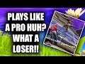 Plays like a pro huh? what a LOSER!! - TimTheTatMan (Fortnite Battle Royale)