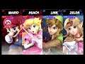 Super Smash Bros Ultimate Amiibo Fights – Request #17899 Mario & Peach vs Link & Zelda