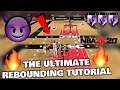 THE ULTIMATE REBOUNDING TUTORIAL ON NBA 2K20 + HOW TO PREDICT WHERE THE BALL BOUNCES!