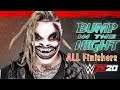 WWE 2K20 : BUMP IN THE NIGHT ALL Amazing FINISHERS (DLC)