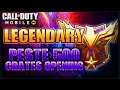 Am ajuns LEGENDARY | 500 CRATES OPENING | Call of Duty Mobile