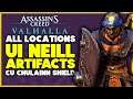 Assassins Creed Valhalla - UI NEILL ARTIFACT LOCATIONS // Wrath of the Druids DLC