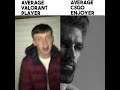 Average CSGO Enjoyer vs. Average Valorant Player