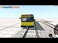 Beamng Drive : Bus Drive On Track || beamng drive gameplay