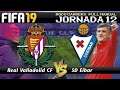 FIFA 19 Modo Carrera Manager | Jornada 12: Real Valladolid CF vs SD Eibar | LaLiga (FuMa+Sliders)