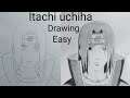 How to draw Itachi uchiha | Itachi uchiha drawing tutorial | anime drawing tutorial for beginners.