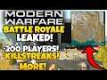 MW BATTLE ROYALE LEAKED! | Player Count, Map Locations, Killstreaks, + More! | Modern Warfare News