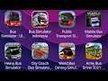 🤯Bus Simulator: Ultimate,Bus Simulator Indonesia,World Bus Driving Simulator,Mobile Bus Simulator🚌