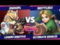 Hitpoint Summer July Top 8 Losers - SNooFL (Fox) Vs. SKITTLES! (Young Link) SSBU Ultimate Tournament
