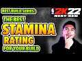 How much STAMINA does your build needs in NBA 2K22 Next Gen (Best Build Series)