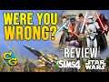 Journey to Boredom or a Stellar Game Pack? - Sims 4 Star Wars Review