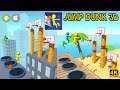 Jump Dunk 3D Gameplay ( Fun & Free Games Ruined By Ads ) Android iOS 4K