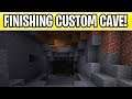 Minecraft Finishing Custom Cave Becuase Cave Update Is Awesome!